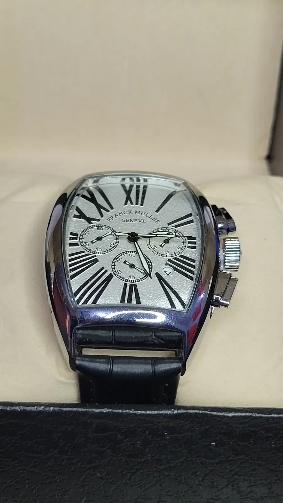 Tonneau Chronograph Watch