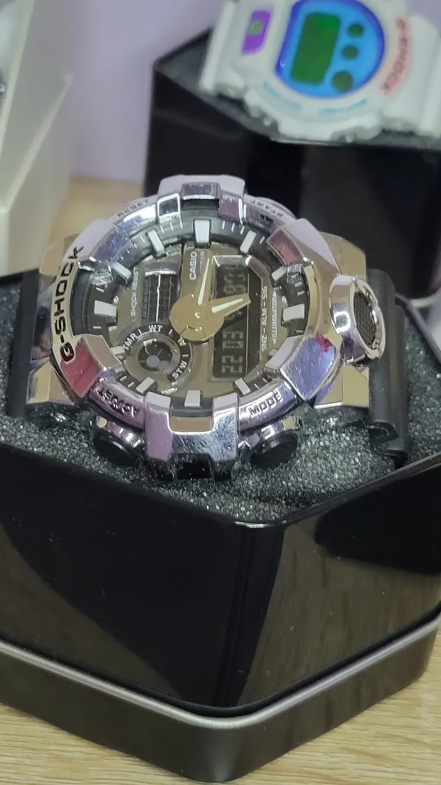 Steel Analog-Digital Sport Watch