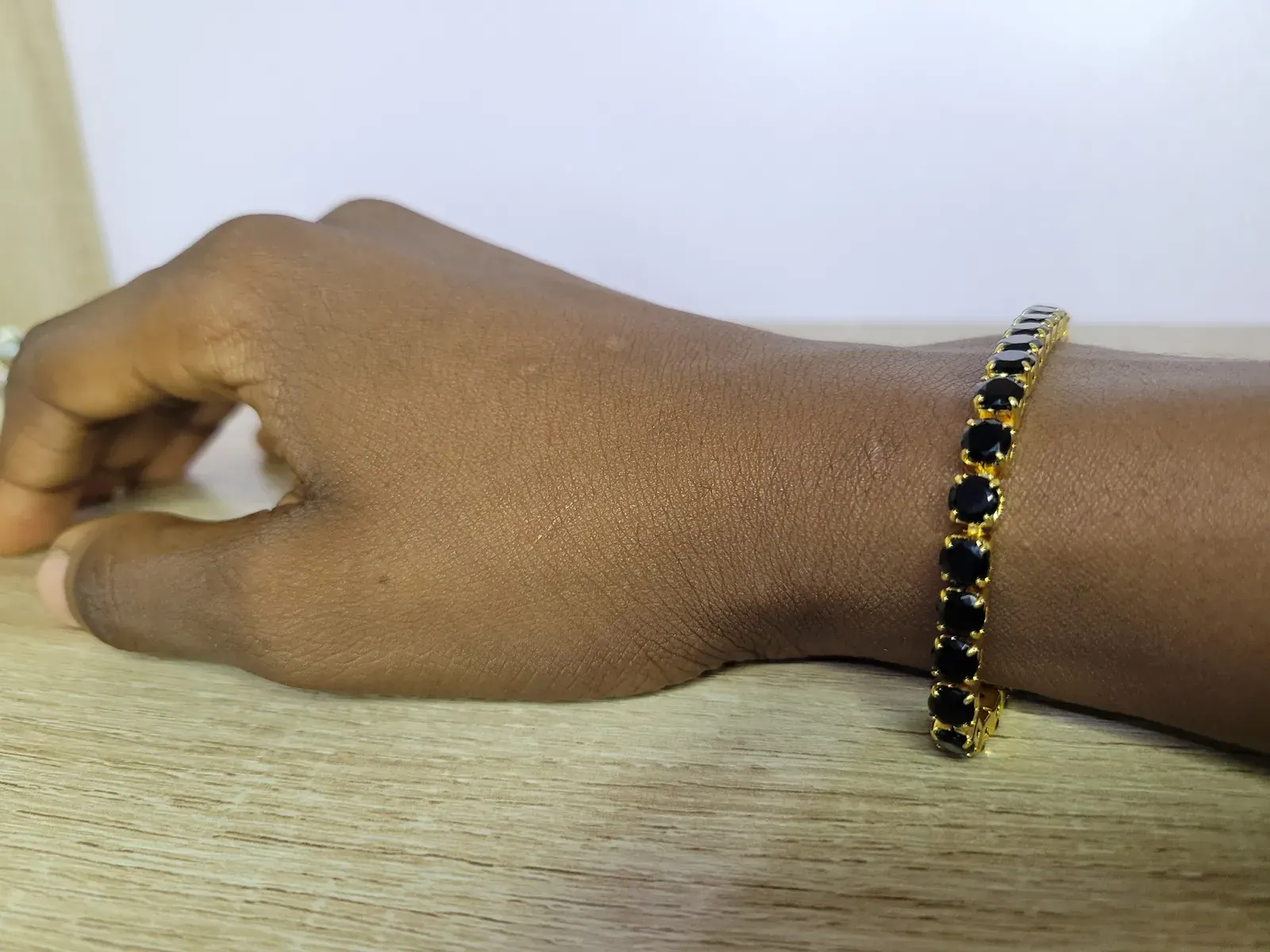 Onyx Tennis Bracelet