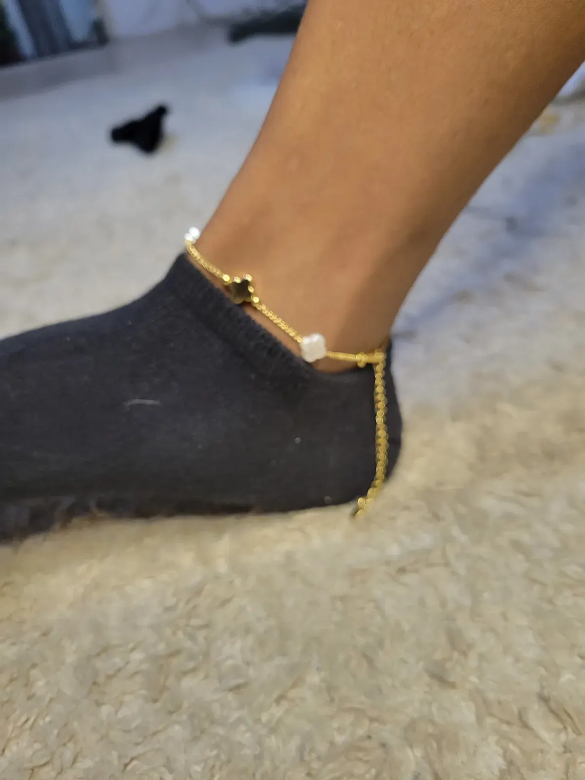 Pearl Bar Anklet